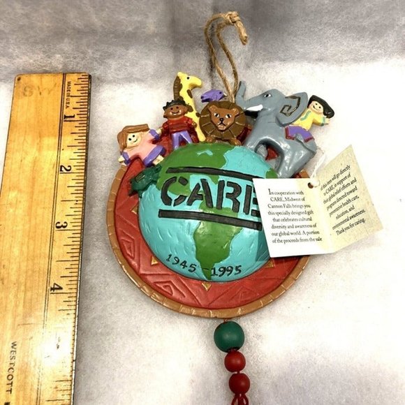 1995 Christmas Ornament GLOBAL CELEBRATION 5" Midwest of Cannon Falls  BRAND NEW - Picture 5 of 6